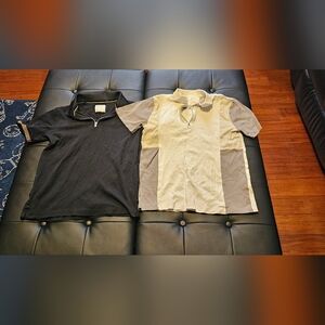 Boys 10 12 large dress shirts euc cactus boy brand